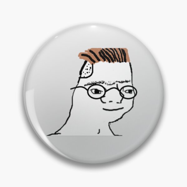 Wojak pressing buy button